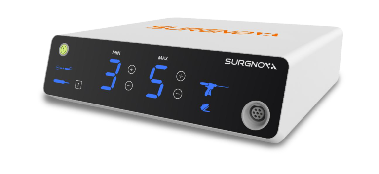 Generador ultrasónico SoniCure SC100E de Surgnova.